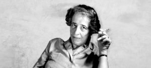 Hannah Arendt is still smoking